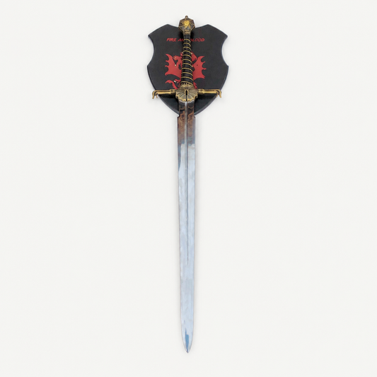 House of the Dragon Blackfyre Sword Replica with Wall Mount