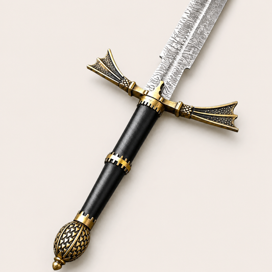 House of the Dragon Dark Sister Sword Replica – Valyrian Steel Blade Prop for Daemon Targaryen Cosplay & Wall Display (Limited Edition)