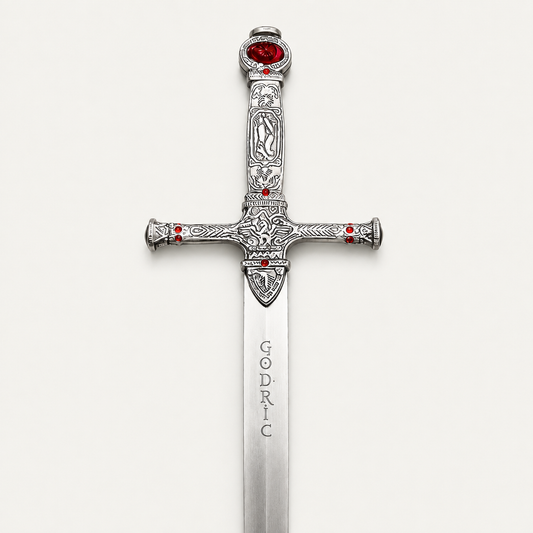 Harry Potter The Sword of Gryffindor Replica Godric's Premium Metal Fantasy Sword.